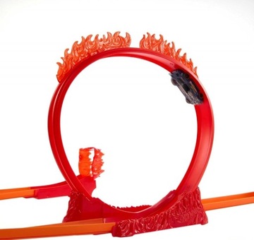 HOT WHEELS HKX40 Track Builder с гоночными аксессуарами для дробления льда