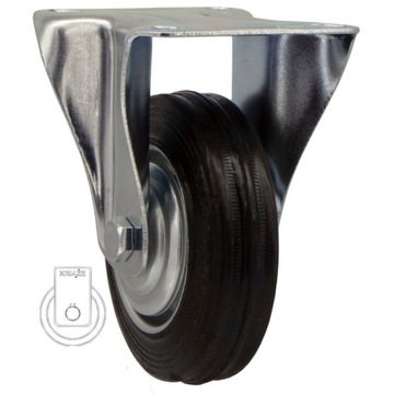 123стгу100 Полка на тележке Wheel fi 100, комплект из 4 шт.