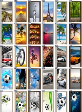 ДВЕРНАЯ НАКЛЕЙКА Мебель Фотообои Шпон