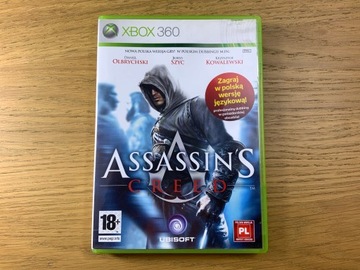 ASSASSIN'S CREED ASSASSINS 1 диск, очень хороший набор PL XBOX 360