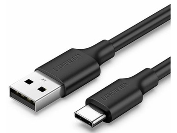 Kabel USB - USB Typ-C UGREEN US287 1.5m Czarny