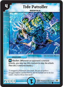*DM-10 DUEL MASTERS - TIDE PATROLLER - !!!