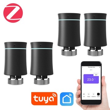 INTELIGENTNA GŁOWICA TERMOSTAT TUYA ZIGBEE 4SZT