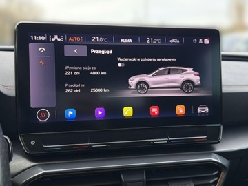 Cupra Formentor Crossover 1.5 TSI 150KM 2021 Cupra Formentor BEATS Czujniki Full Link Tempomat ACC Led Serwis ASO, zdjęcie 25