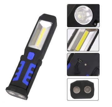 USB СВЕТОДИОДНАЯ ЛАМПА ДЛЯ МАСТЕРСКОЙ БОЛЬШАЯ ЛАМПА С МАГНИТНЫМ КРЮКОМ