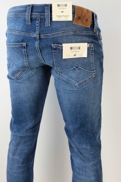 MUSTANG OREGON TAPERED SLIM SPODNIE JEANS _ W30 L34