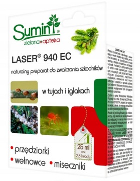 LASER 940 EC 25ML ŚRODEK NA SZKODNIKI W IGLAKACH