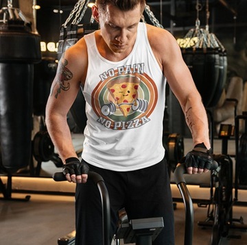 TANK TOP SIŁOWNIA PIZZASQUAT