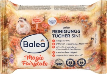 BALEA MAGIC FAIRYTALE 5w1 CHUSTECZKI DO DEMAKIJAŻU