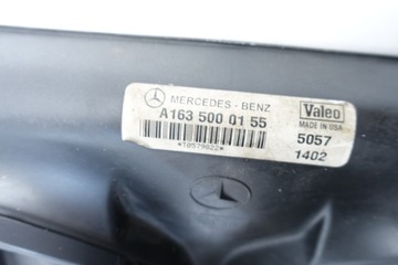 MERCEDES ML W163 1997- VENTILÁTOR CHLADIČŮ A1635000155