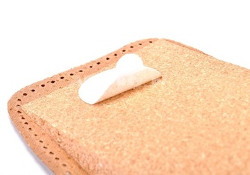 G10-64 BIAŁE TWARDE PODPIĘTKI + 0,5 cm KLINY WKŁADKI POD PIĘTY + 5 mm 41-46