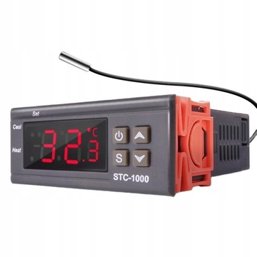 Регулятор температуры Контроллер Термостат STC-1000 -50°C – 99°C 230 В переменного тока