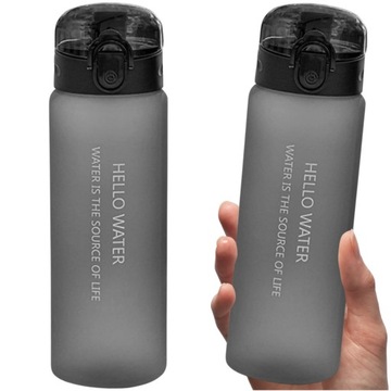 Butelka BPA FREE bidon 780ml sportowy z uchwytem ze słomką na wodę siłownię