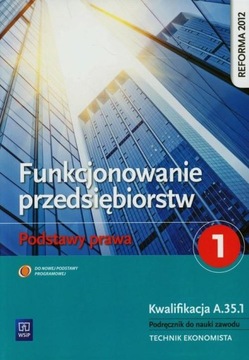 Funkcjonowanie przedsiębiorstw Podstawy prawa 1 Po