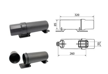 TUBA NARZĘDZIOWA kufer pojemnik na narzędzia Quad