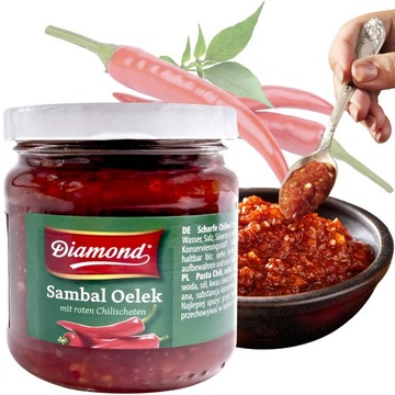 Pasta z CHILLI SAMBAL OELEK 200g OSTRY SOS