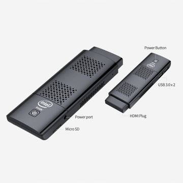 Мини-ПК M1K Windows 10 Stick Intel J4125 8 ГБ 128 ГБ