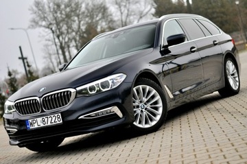 BMW Seria 5 G30-G31 Touring 520d 190KM 2018 BMW 520 520d 190Km_Luxury Line Duża Navi Xenon, zdjęcie 1