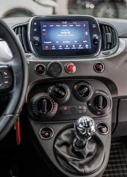 Fiat 500 II Seria 4 1.2 69KM 2017 Fiat 500 1.2 Lounge Dualogic 1.2 Benzyna 69KM, zdjęcie 24