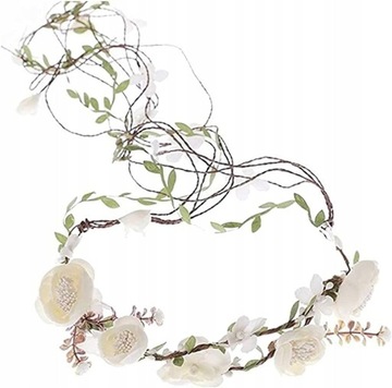 девушка цветок свадьба бохо венок венок голова