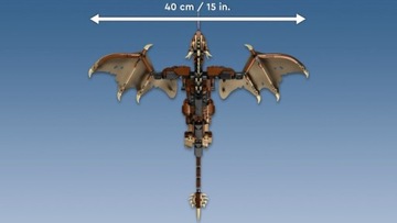 LEGO - ГАРРИ ПОТТЕР - ВЕНГЕРСКИЙ РОГ ХВОСТ ДРАКОН - 76406