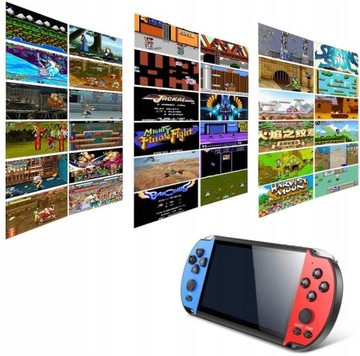 ПОРТАТИВНАЯ ИГРОВАЯ КОНСОЛЬ X7 1000 РЕТРО МИНИ-ИГР