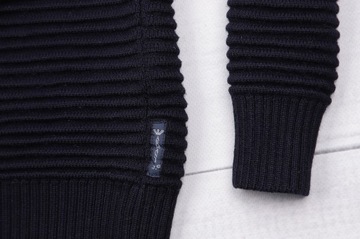 ARMANI JEANS SWETER MESKI WEŁNIANY PREMIUM SM