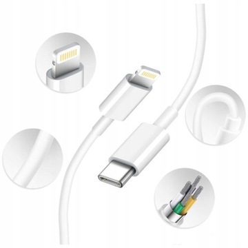 Кабель USB type C — Apple Lightning ОРИГИНАЛ Apple 1 м белый оригинал