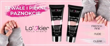 Большой набор акриловых гелей XXL POLY GEL Varnish 30г