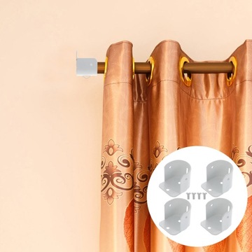 KARNISZ PRYSZNICOWY KOD KOŁNIERZOWY WSPORNIK DRĄŻKA DO SZAFY