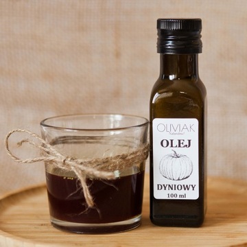 OLEJ DYNIOWY z pestek dyni POLSKICH 100 ml