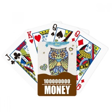 poker Sowa Gra do Zabawna Miłość gry Karta