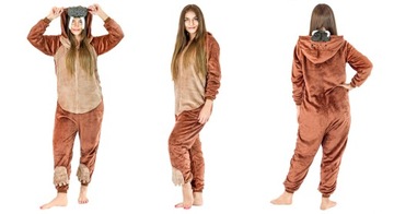 KOSTIUM ONESIE MORS FOKA PIŻAMA JEDNOCZĘŚCIOWA DRES KIGURUMI KOMBINEZON S