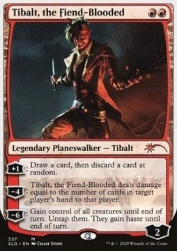 MTG SLD #537 Tibalt, the Fiend-Blooded