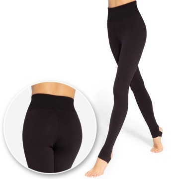Czarne legginsy narciarki Gatta Adell Black rozmiar S