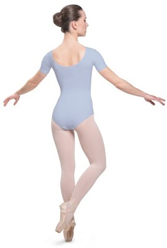 ЖЕНСКИЙ ТАНЦЕВАЛЬНЫЙ КОСТЮМ БАЛЕТ БОДИ, ХЛОПОК, XS
