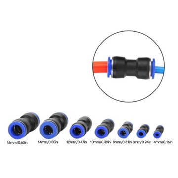 БЫСТРОСОЕДИНИТЕЛЬ ПНЕВМАТИЧЕСКОГО ШЛАНГА, НАБОР ИЗ 50 ШТ.