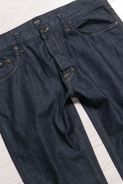 HUGO BOSS SCOUT1 STRETCH SPODNIE JEANSY EXTRA r. 38/34