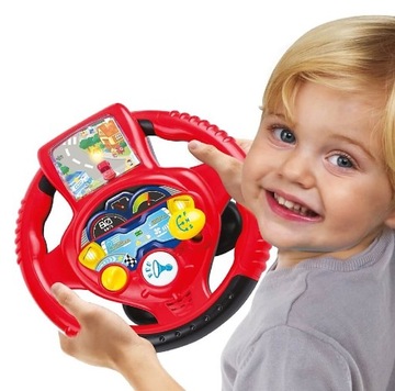SMILY PLAY Kierownica symulator jazdy odgłosy