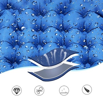 САМОННАДУВАЮЩИЙСЯ КАМИР ДЛЯ СПАНИЯ С НОЖНЫМ НАСОСОМ, ВОДОНЕПРОНИЦАЕМЫЙ 8 СМ