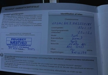 Peugeot 3008 II Crossover 1.6 BlueHDi 120KM 2018 Peugeot 3008 II LED 1.6 HDI 120KM gwarancja MANUAL 1.6 Diesel, zdjęcie 37