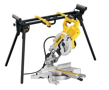 DEWALT UKOŚNICA 216MM 1800W DWS777 + STÓŁ STANLEY
