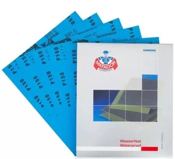 MATADOR наждачная бумага на водной основе P600 лист