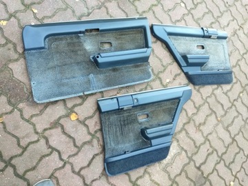 tapicerka drzwi tył Audi 100 200 C2 boczek