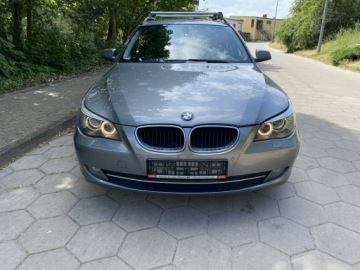 BMW Seria 5 E60 Touring 520 d 177KM 2010 BMW 520 d Opłacony Bogata wersja Serwisowany TOP, zdjęcie 1