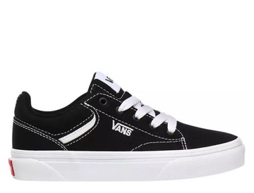 Trampki męskie buty młodzieżowe old skool VANS SELDAN BLACK VN0A4U25187 35