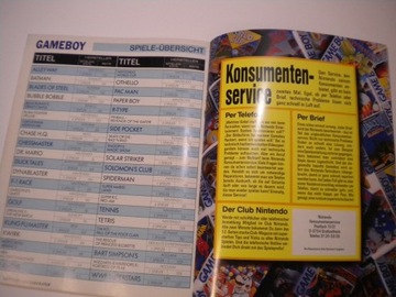 NINTENDO GAME BOY GameBoy Spielerberater КАТАЛОГ КОМПЬЮТЕРНЫХ ИГР 1992 ГОДА