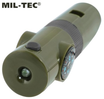 Сигнальный свисток Компас Mil-Tec 6в1 сигнальный термометр выживания