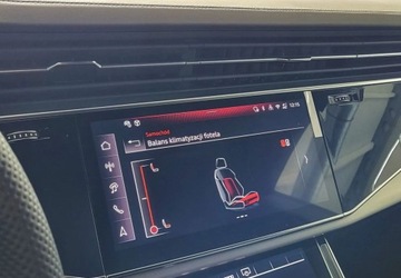 Audi Q8 SUV 3.0 45 TDI 231KM 2024 Audi Q8 Salon Polska Sline zawieszenie pneumatyczne , radary,marix 3.0, zdjęcie 12
