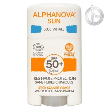 ALP Sun Filtr w sztyfcie, SPF50+, Blue Whale(S)